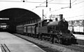 NS 6024 with a train to Roosendaal at Rotterdam D.P. station. (May 1935)