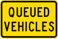 Queued vehicles ahead