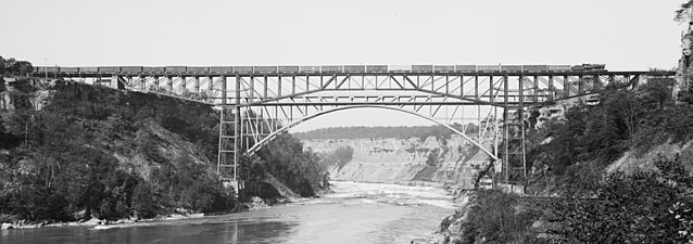 Puente sobre el Niágara (1883).