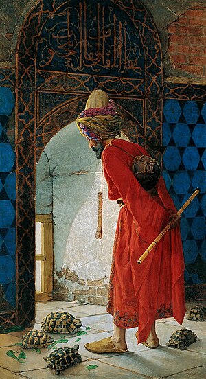 Der Schildkrötenerzieher (Osman Hamdi Bey)