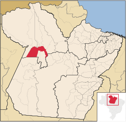 Santarém – Mappa