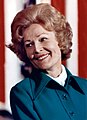 Image 12American First Lady Pat Nixon wears a shirt with the wide collar that was popular until the final years of the decade. (from 1970s in fashion)