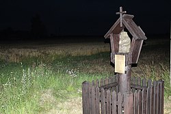 Memorial to the victims of the German-perpetrated massacre from 1943