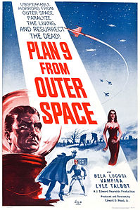 Plan 9 from Outer Space poster, by Tom Jung (edited by Ottojula)