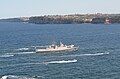 KRI Iskandar Muda in Sydney Harbour on 5 October 2013.