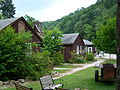 Cabins located in Robinson Forest in KY.