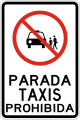 R-10-10 No boarding of taxis