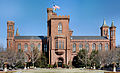 The Smithsonian Institution Building ("The Castle") in February 2007, looking north from the Enid A. Haupt Garden