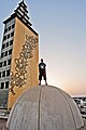 Jara Mosque, Tunisia, by El Seed, date unknown