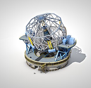 Design of the Extremely Large Telescope, by ESO