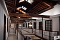 Third floor of Craigmiles Hall, viewing rear of building. Large skylights flood interior with natural light. Original wood from 1878.