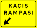 Kaçış rampası (sağ) (B-55d)