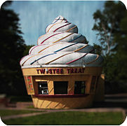 A Twistee Treat restaurant in Minden, Ontario, Canada