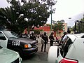 Student protests at the Universidad Autónoma Benito Juárez de Oaxaca in the fall of 2009.