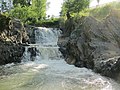 Suchavsʹkyy Huk waterfall