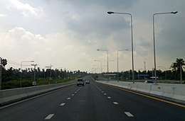 Ratchaphruek Road in the subdistrict