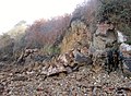 Les falaises près du Fret à l'est de Porzh Cave (en Lanvéoc) 3.