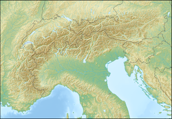 1920 Garfagnana earthquake is located in Alps