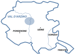 Mappa della Valle