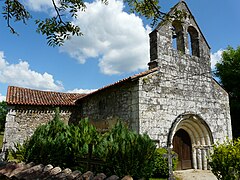 L'église Notre-Dame de Bassac.