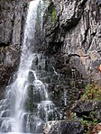 Один из Беневских водопадов на одном из притоков Киевки