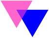 重叠的三角形
