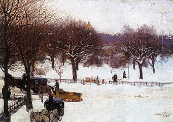 Boston-Public-Gardens, 1910