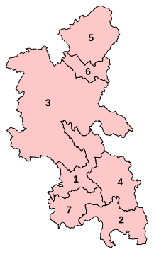 Proposed Revised constituencies in Buckinghamshire (2010-2024)