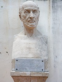 Buste de Victor Schœlcher, musée Schœlcher en Guadeloupe.
