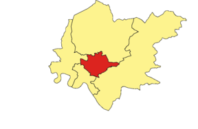 Location of the ward