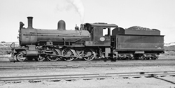 Modified Type XD on SAR Class 6J, 29 December 1965