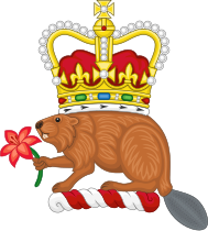 Crest of Saskatchewan granted by Elizabeth II in the 1986 augmentation