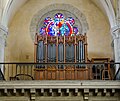 Orgue de salon Cavaillé-Coll de la fin du XIXe s. sur la tribune occidentale.