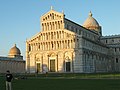 La Cathédrale de Pise au coucher du soleil