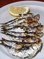 Sardines with lemon, Spain