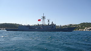 Turkish TCG F-496 Gökova Frigate