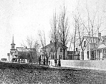 Main Street, Farley, Iowa, 1898