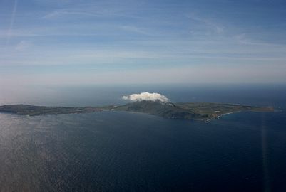 Veduta aerea di Favignana