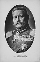 German general Paul von Hindenburg, c. 1914
