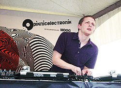 Shepherd performing as Floating Points in Montreal, 2011