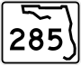 State Road 285 marker