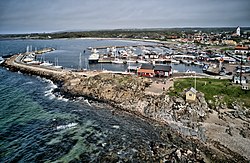 Coast of Torekov, facing West