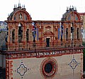 Espadaña de la iglesia de Santa María Magdalena.