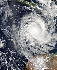 Cyclone Inigo on April 5