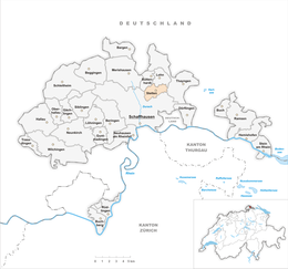 Stetten – Mappa