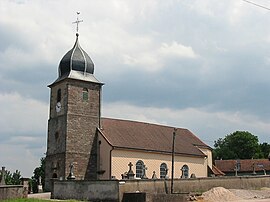 The church in La Chapelle-devant-Bruyères