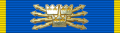 Ribbon bar of the Command and Control Regiment Medal of Merit