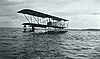 M.F.1 seaplane on water