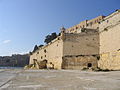 West face of the seaward bastion