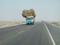 Panamericana – Pan American Highway – northern Peru near Pacasmayo